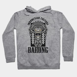 Bali Barong Indonesian Heritage Denpasar Kuta Beach Hoodie